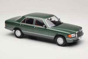 Mercedes S-Class W126 Metallic Green MCG 1:18 MCG18549 メタル - 画像 4/6