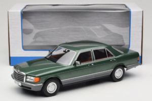 Mercedes S-Class W126 Metallic Green MCG 1:18 MCG18549 メタル - 画像 6/6