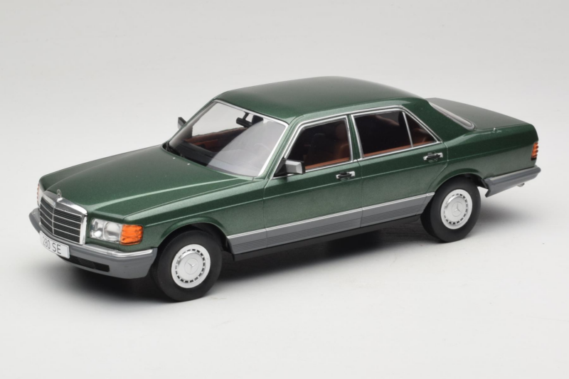Mercedes S-Class W126 Metallic Green MCG 1:18 MCG18549 メタル