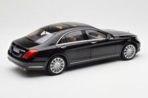 Mercedes S-Class W222 ブラックメタリック Norev 1:18 183480 メタル - 画像 3/8