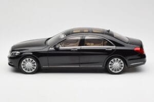 Mercedes S-Class W222 ブラックメタリック Norev 1:18 183480 メタル - 画像 4/8