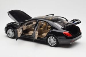 Mercedes S-Class W222 ブラックメタリック Norev 1:18 183480 メタル - 画像 5/8