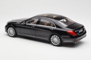 Mercedes S-Class W222 ブラックメタリック Norev 1:18 183480 メタル - 画像 7/8