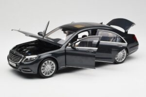 Mercedes S-Class W222 ブルーアンスラサイト Metallic Norev 1:18 B66960157 メタル - 画像 2/8