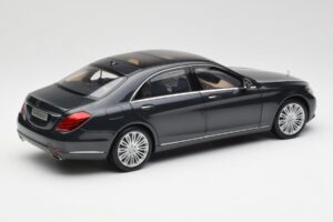 Mercedes S-Class W222 ブルーアンスラサイト Metallic Norev 1:18 B66960157 メタル - 画像 3/8