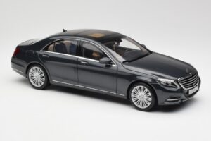 Mercedes S-Class W222 ブルーアンスラサイト Metallic Norev 1:18 B66960157 メタル - 画像 6/8