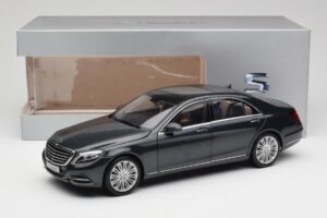 Mercedes S-Class W222 ブルーアンスラサイト Metallic Norev 1:18 B66960157 メタル - 画像 8/8