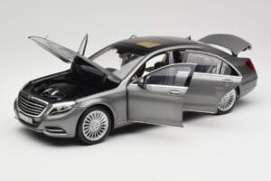 Mercedes S-Class W222 Grey Metallic Norev 1:18 183481 メタル - 画像 2/8