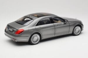 Mercedes S-Class W222 Grey Metallic Norev 1:18 183481 メタル - 画像 3/8