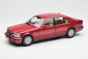 Mercedes S500 W140 レッドメタリック Norev 1:18 183579 メタル