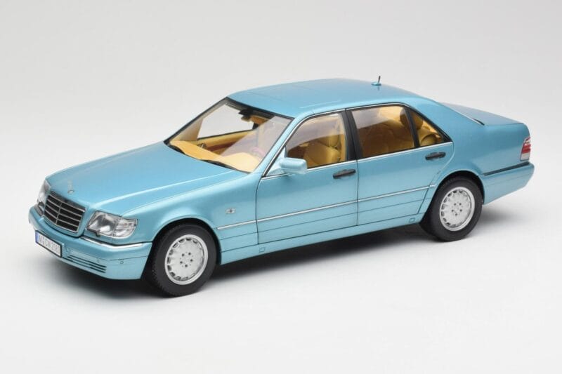 Mercedes S500 W140 ターコイズ メタリック Norev 1:18 183561 メタル