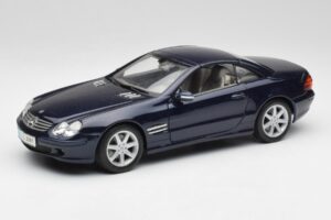 Mercedes SL 500 R230 ブルー Maisto 1:18 B66962126 メタル