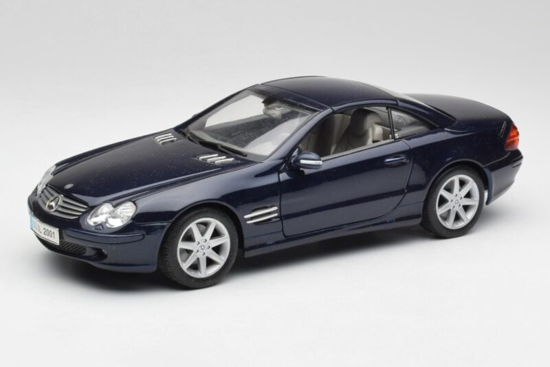 Mercedes SL 500 R230 ブルー Maisto 1:18 B66962126 メタル