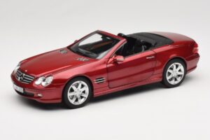 Mercedes SL 500 R230 Red Metallic 限定版 Norev 1:18 183841 メタル