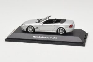 Mercedes SL 55 AMG R230 シルバー Minichamps 1:43 B66962347 メタル
