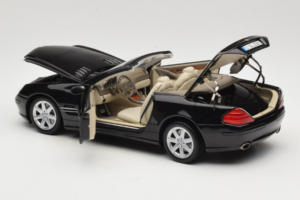 Mercedes SL R129 ブラック Minichamps 1:18 B66962171 メタル - 画像 6/11