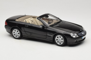 Mercedes SL R129 ブラック Minichamps 1:18 B66962171 メタル - 画像 8/11