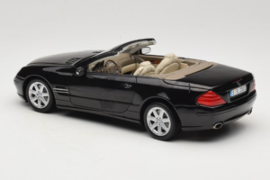 Mercedes SL R129 ブラック Minichamps 1:18 B66962171 メタル - 画像 9/11