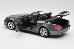 Mercedes SL R230 Amiant Green Minichamps 1:18 B66962389 メタル - 画像 5/8