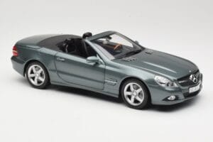 Mercedes SL R230 Amiant Green Minichamps 1:18 B66962389 メタル - 画像 6/8