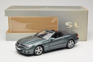 Mercedes SL R230 Amiant Green Minichamps 1:18 B66962389 メタル - 画像 8/8
