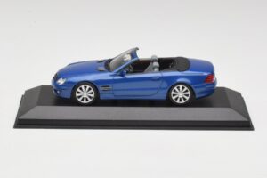 Mercedes SL R230 タンザナイトブルー Minichamps 1:43 B66962250 メタル