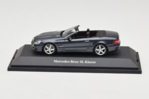 Mercedes SL R230 Tenorit Grey Metallic Minichamps 1:43 B66962392 メタル