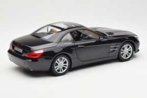 Mercedes SL R231 マグネタイトブラックメタリック Norev 1:18 B66960107 メタル - 画像 4/9