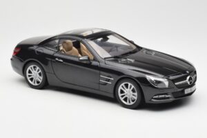 Mercedes SL R231 マグネタイトブラックメタリック Norev 1:18 B66960107 メタル - 画像 7/9