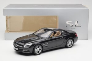 Mercedes SL R231 マグネタイトブラックメタリック Norev 1:18 B66960107 メタル - 画像 9/9
