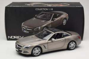 Mercedes SL500 R231 Dark Grey Matt Norev 1:18 183590 メタル - 画像 9/9