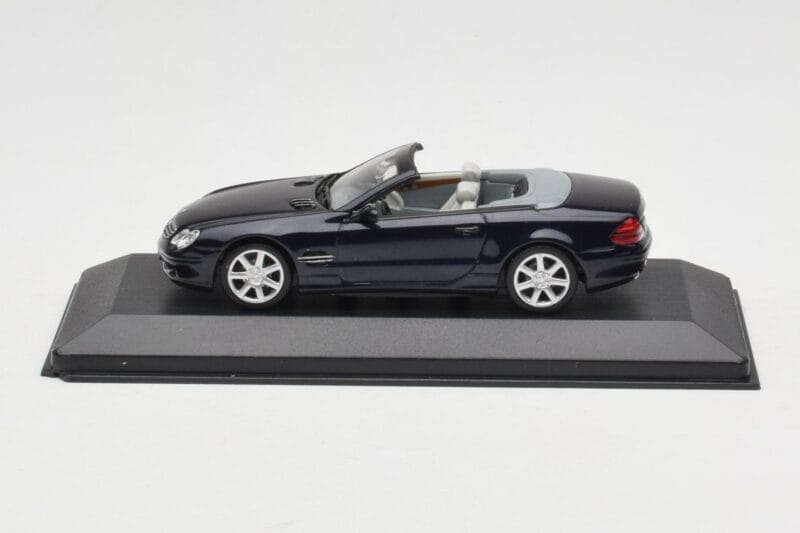 Mercedes SL500 R129 Dark Blue Metallic Minichamps 1:43 SL001 メタル