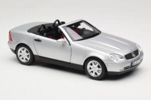 Mercedes SLK R170 Brilliant Silver Norev 1:18 183020 メタル - 画像 7/9