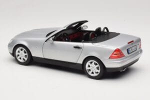 Mercedes SLK R170 Brilliant Silver Norev 1:18 183020 メタル - 画像 8/9