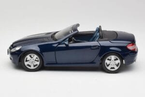Mercedes SLK R171 ブルー Maisto 1:18 B66962190 メタル - 画像 4/8