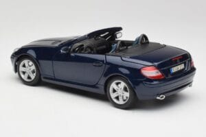 Mercedes SLK R171 ブルー Maisto 1:18 B66962190 メタル - 画像 7/8