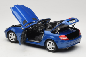 Mercedes SLK R171 Blue Metallic Minichamps 1:18 100033131 メタル - 画像 7/11