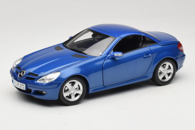 Mercedes SLK R171 Blue Metallic Minichamps 1:18 100033131 メタル