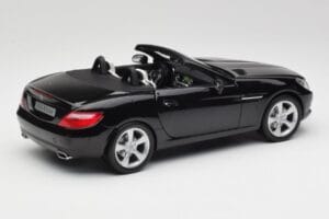 Mercedes SLK R172 マグネタイトブラック Minichamps 1:18 B66960514 メタル - 画像 3/8