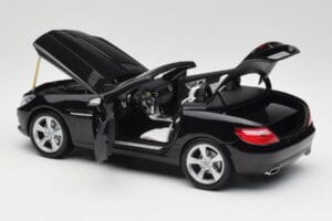Mercedes SLK R172 マグネタイトブラック Minichamps 1:18 B66960514 メタル - 画像 5/8