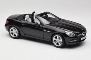 Mercedes SLK R172 マグネタイトブラック Minichamps 1:18 B66960514 メタル - 画像 6/8