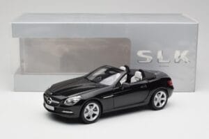 Mercedes SLK R172 マグネタイトブラック Minichamps 1:18 B66960514 メタル - 画像 8/8