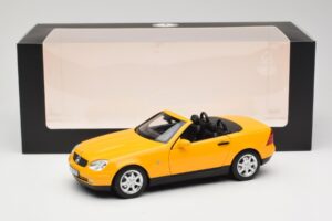 Mercedes SLK200 R170 イエロー Norev 1:18 B66040713 メタル - 画像 9/9
