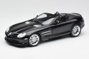 Mercedes SLR McLaren Roadster R199 Crystal Galaxit ブラック Minichamps 1:18 B66961004 メタル