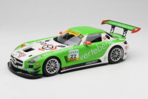 Mercedes AMG SLS C197 GT3 MS Racing #22 V. Sigacev / C. Stoll ADAC GT Masters 2011 Minichamps 1:18 151113102 メタル