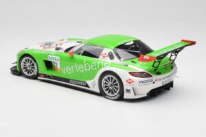 Mercedes AMG SLS C197 GT3 MS Racing #22 V. Sigacev / C. Stoll ADAC GT Masters 2011 Minichamps 1:18 151113102 メタル - 画像 5/6