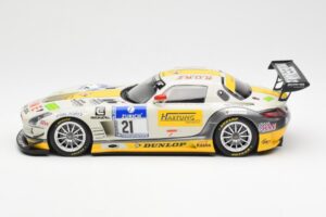 Mercedes SLS AMG GT3 #21 Rowe Racing Arnold / Roloff / Seyffarth / Jäger ADAC 24 Hours Nürburgring 2013 Minichamps 1:18 15113 - 画像 3/6