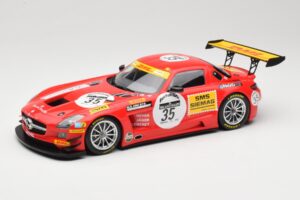 Mercedes SLS AMG GT3 #35 T. Heyer / T. Jager 24 Hours of Spa 2011 Minichamps 1:18 B66960196 メタル