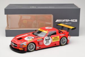 Mercedes SLS AMG GT3 #35 T. Heyer / T. Jager 24 Hours of Spa 2011 Minichamps 1:18 B66960196 メタル - 画像 6/6