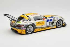 Mercedes SLS AMG GT3 #21 Rowe Racing M. Hartung / N. Heyer ADAC 24 Hours Nurburgring 2013 Minichamps 1:18 151133121 メタル - 画像 2/6